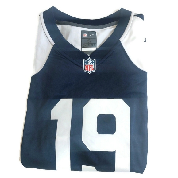 Nike Dallas Cowboys Jersey Mens Size S Amari Cooper #19 On Field Blue - Picture 9 of 9